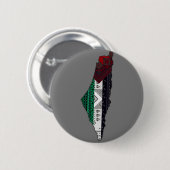 Palestina Embroidery täreez Pattern Karte frei Button (Vorne & Hinten)