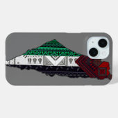 Palestina Embroidery täreez Pattern Karte frei Case-Mate iPhone Hülle (Rückseite (Horizontal))