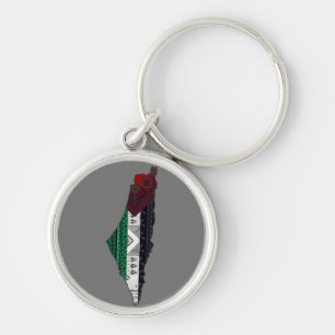Palestina Embroidery täreez Pattern Karte frei Schlüsselanhänger