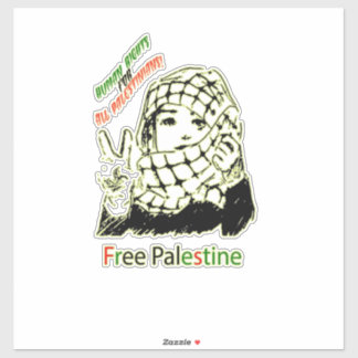 Palestine Car Sticker, palästinensische Flag Decal Aufkleber
