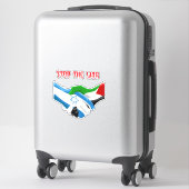 Palestine Car Sticker, palästinensische Flag Decal Aufkleber (Koffer)