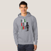 PALESTINE Distressed Bold Hoodie - Walking Child (Vorne ganz)