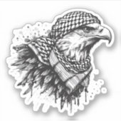 PALESTINE EAGLE AUFKLEBER (Vorderseite)