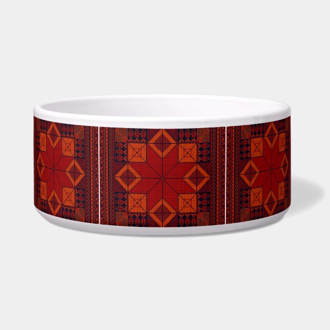 Palestine Embroidery täreez Pattern - freier Palas Napf (Vorderseite)