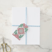 Palestine Embroidery täreez Pattern Geschenkanhänger (Mit Garn)