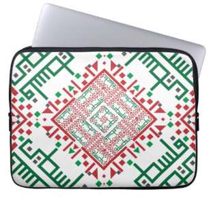 Palestine Embroidery täreez Pattern Laptopschutzhülle