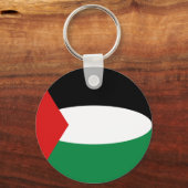 Palestine Fisheye Flag Schlüsselanhänger (Vorderseite)