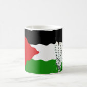 Palestine Intifada Flag Kaffeetasse (Mittel)