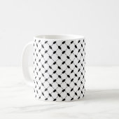 Palestine Keffiyeh Classic Tasse, 11 oz Kaffeetasse (Vorderseite Links)