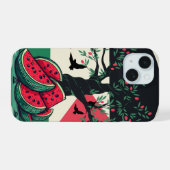 Palestine Kulturschatz Olivenweg iPhone 15 Hülle (Rückseite (Horizontal))