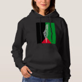 palestine map and flag hoodie (Vorderseite)