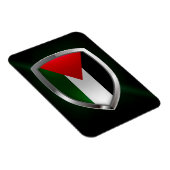 Palestine Metallic Emblem Magnet (Rechte Seite)