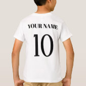 Palestine National Football Team Soccer T-Shirt (Rückseite)