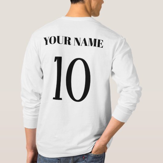 Palestine National Football Team Soccer T-Shirt (Rückseite)