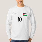 Palestine National Football Team Soccer T-Shirt (Vorderseite)