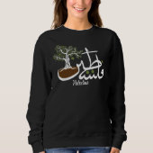 Palestine Olive Tree Customized Women's Sweatshirt (Vorderseite)