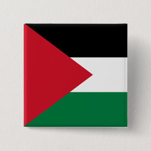 Palestine (Palestinian) Flag Button