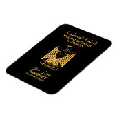 Palestine passport magnet (Linke Seite)