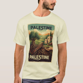 Palestine Roots – Olive Tree Heritage T-Shirt