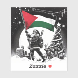 PALESTINE SANTA STIKCER AUFKLEBER