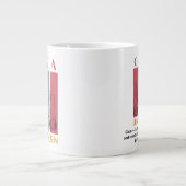 Palestine Solidarity Jumbo Tasse - Gaza ungebroche (Vorderseite)