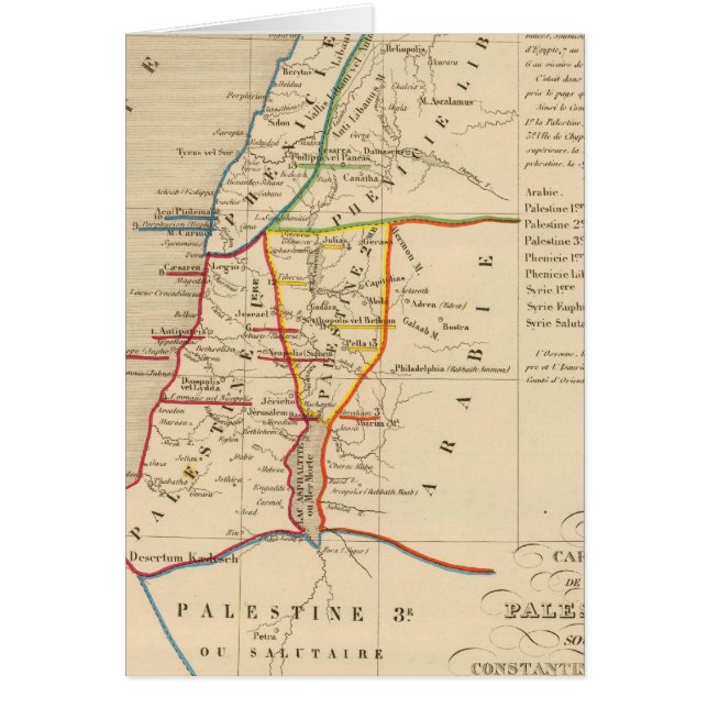 Palestine sous Constantin le Grand, 330 apres JC (Vorne)