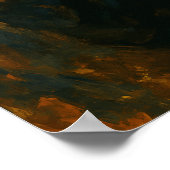 Palestine Stands | It Will Be Free  Poster (Ecke)