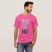 PALESTINE T - Shirt - Code Rosa Protest Shirt (Vorne ganz)