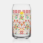 Palestine Tatreez Traditionelle Stickerei Dosenglas (Rückseite)