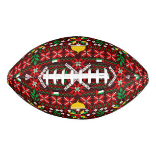 Palestine Tatreez Traditionelle Stickerei Football