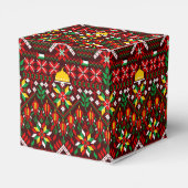 Palestine Tatreez Traditionelle Stickerei Geschenkschachtel (Rückseite)