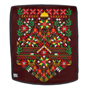 Palestine Tatreez Traditionelle Stickerei Rucksack