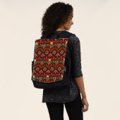 Palestine Tatreez Traditionelle Stickerei Rucksack (Ausgewaschen)