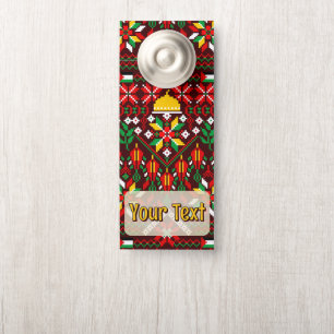 Palestine Tatreez Traditionelle Stickerei Türanhänger