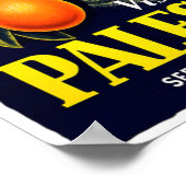 Palestine Vintage Travel Poster (Ecke)