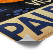 Palestine Vintage Travel Poster (Ecke)