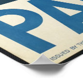 Palestine Vintage Travel Poster und Retro Prints (Ecke)