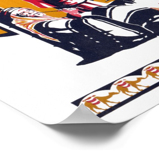 Palestine Vintage Travel Poster - Wiederherstellun (Ecke)