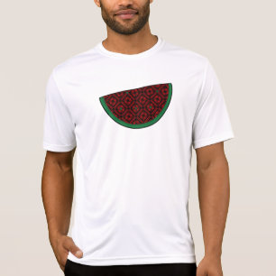 Palestine watermelon Embroidery red tatreez T-Shirt