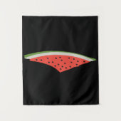 Palestine Watermelon Flag Map Freie Palästinenser. Wandteppich (Vorderseite)