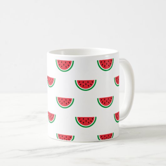 Palestine Watermelon Kaffeetasse (VorderseiteRechts)