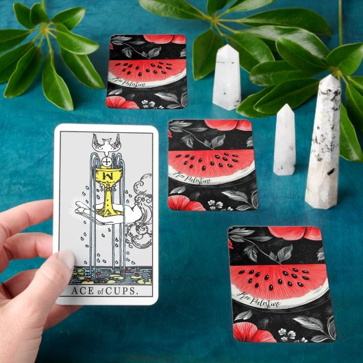 Palestine Watermelon Spielkarten (InSitu)