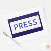 Palestine: We are Human, We are Equal Rechteckiger Aufkleber (Umschlag)