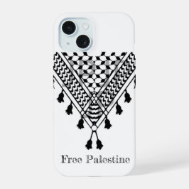 Palestinian Keffiyeh Pattern iPhone 15 Hülle