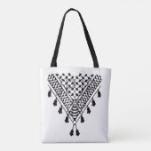 Palestinian Keffiyeh Tote Bag Tasche (Rückseite)