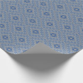 Palestinian Stitch Print Wrapping Paper Geschenkpapier (Ecke)