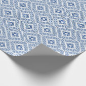 Palestinian Stitch Print Wrapping Paper Geschenkpapier (Ecke)