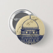 palestinische antike Briefmarke 1920 Button (Vorne & Hinten)