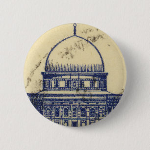 palestinische antike Briefmarke 1920 Button