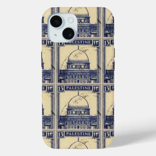 palestinische antike Briefmarke 1920 Case-Mate iPhone Hülle (Rückseite)